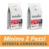 Exclusion MINIMO 2 CONFEZIONI - Exclusion Dog Hepatic Gusto Maiale Alimento Secco Dietetico per Cane Adulto Tutte le Taglie Formato 12Kg