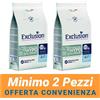 Exclusion MINIMO 2 CONFEZIONI - Exclusion Cane Monoproteico Veterinary Diet Hydrolized Hypoallergenic Adulto Medium&Large Pesce/Mais 12kg
