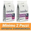 Exclusion MINIMO 2 CONFEZIONI - Exclusion Cane Monoproteico Veterinary Diet Hypoallergenic Adulto Medium/Large Maiale Sacco da 12 Kg