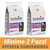 Exclusion MINIMO 2 CONFEZIONI - Exclusion Cane Monoproteico Veterinary Diet Hypoallergenic Adulto Medium/Large Cavallo/Patate Sacco 12.5