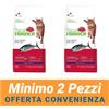 Trainer MINIMO 2 CONFEZIONI - Natural Trainer Cat Adult Gusto Tonno Alimento Secco Completo per Gatto Adulto Daily Nutrition Formato 10