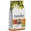 Exclusion Mediterraneo Gusto Manzo Alimento Secco Completo per Cucciolo di Cane Taglia Media Formato 3 kg