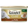 Nestle Purina Petcare IT spa Purina Gourmet Gold Paté Pollo Gusto Pollo Alimento Umido Completo per Gatto Formato 85 g