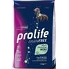 Prolife Dog Grain Free Sensible Mini Gusto Salmone Alimento Secco Completo per Cane Adulto di Piccola Taglia Formato 2 kg