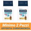 Advance MINIMO 2 CONFEZIONI - Advance Adult Sensitive Care Cibo Secco per Cani Adulti Gusto Agnello e Riso Formato 12 Kg