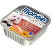 Monge Fresh Vaschetta Gusto Salmone Alimento Umido Completo per Cane Formato 400 g