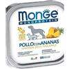 Monge Monoproteico Frutta Pollo Ananas Alimento Umido Monoproteico per Cane Adulto Formato 150g