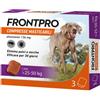 Frontpro Compresse Masticabili Contro Pulci e Zecche Formato per Cani 25-50 kg