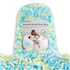 HONEHO Imbottitura in memory foam da 2,2 kg per pouf, aggiunta di particelle di gel, accogliente e morbido, ideale per riempire sacchi per bambini, cuscini, cucce per cani, cuscini per divano