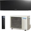 Daikin Climatizzatore Condizionatore Emura 3 Nero 15000 Btu FTXJ42AB+RXJ42A R32 WiFi