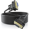 OIKWAN DB9 RS232 Serial cable male to female, 9 pin RS-232 straight cable for data communications