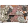 SHOFUL Donne ricamo floreale paillettes sera pochette borsa madreperla perla fiore borsa a tracolla festa matrimonio borsa, marrone, L
