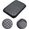 Riloer Auto Center Console Pad PU Leather Car Bracciolo Seat Box Cover Protector Universal Fit, protezione completa per il tuo veicolo