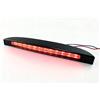 Riloer Terza luce di stop per Clio 2, 7700410753 terza luce posteriore freno posteriore a montaggio alto, terza luce di stop a LED, compatibile con Renault Clio II 1998-2005, Affumicato