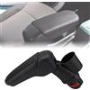 MangWany Bracciolo centrale pieghevole con vano portaoggetti contenitore per Smart 453 Fortwo Forfour Folding