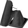 L & P Car Design Cuffia cambio e Freno a mano compatibile con Opel Astra H 2004-2010 - nero - vera pelle - leva cambio manuale - (A0018-1)