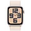 Apple Watch Series SE 2 (2022) GPS 44 mm - Alluminio Galassia - Sport loop Galassia, excellent