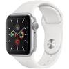 Apple Watch Series 5 (2019) GPS 40 mm - Alluminio Argento - Cinturino Sport Bianco, good