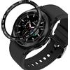 AISPORTS Anello per Lunetta Compatibile con Samsung Galaxy Watch 4 Classic 46mm Anello per Lunetta Cover Ghiera in Metallo in Acciaio Inossidabile Protettiva per Samsung Galaxy Watch 4 Classic 46mm
