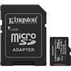 Kingston MICRO SECURE DIGITAL 256GB SDCS3/256GB Class10 UHS-I, U1, V10, A1 150MB/s + adattatore Canvas Select Plus Gen3 KINGSTON - SDCS3/256GB