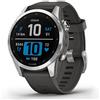 Garmin fēnix 7S Standard Edition - Silver con cinturino Graphite