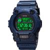 FeiWen Uomo e Donne Piccole Dimensioni Donna Outdoor Sportivi Orologio Impermeabili LED Elettronico Digitali Orologi da Polso Plastica Cassa e Gomma Banda (Denim grande)