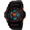 FeiWen Orologi da polso da Donna e Ragazzo Multifunzione 50M Impermeabili Outdoor Militare Analogico Quarzo LED Digitali Sportivi Orologio Plastica Cassa e Gomma Banda Doppio Tempo