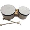 F Fityle Bongo Drums da 5 e 6 Tradizionali Leggeri per Bambini Adulti Principianti Strumenti a Percussione Musicali per Feste Lezioni di Ballo