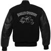 Fancyd HD Cafe Racer - Giacca da motociclista da uomo, in vera pelle di pecora, con cappuccio rimovibile, alla moda, Nero - Lana con Maniche in Pelle, XXXL