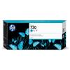 HP Inchiostro originale HP 730 ad alta capacità - 300ml ciano P2V68A