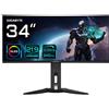 GIGABYTE MO34WQC2 86,36cm 34 inch OLED gaming monitor MO34WQC2