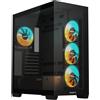 GIGABYTE C500 PANORAMIC STEALTH Midi Tower Nero GB-C500P ST