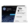 HP Toner originale HP 26X - nero (CF226XD) CF226XD