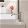 Parama Miscelatore bidet senza scarico slim nickel spazzolato | Ingrid