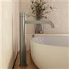 Parama Miscelatore lavabo alto senza scarico slim nickel spazzolato | Bette