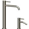 Parama Coppia miscelatori lavabo alto slim bidet senza scarico nickel spazzolato | Bette