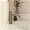 Parama Miscelatore lavabo senza scarico slim nickel spazzolato | Bette