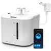 Nobleza Distributore d'Acqua per Gatti e Cani di Piccola Taglia Smart L17.9*W17.9*H18.7 cm 2,5 L Bianca