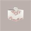 LUCGEL Scatola Quadrello Grafica Idea Rosso Porta Panettone Basso in Carta 21x21x22 cm 10 Pezzi