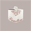 LUCGEL Scatola Quadrello Grafica Idea Rosso Porta Panettone Basso in Carta 24,5x24,5x19 cm 10 Pezzi