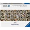 Ravensburger - Puzzle 1000 Pezzi Michelangelo: Volta Della Cappella Sistina | Puzzle 1000 Pezzi Arte Con Una Misura Di 70x50 Cm | Regalo Per Adulti E Bambini Da 14 Anni E Più