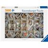 Ravensburger - Puzzle la Cappella Sistina, 5000 Pezzi, Puzzle per Adulti e Ragazzi, Idea Regalo per Lei o Lui, 153x101 cm
