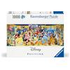 Ravensburger - Puzzle 1000 Pezzi Disney Panorama | Puzzle Disney 1000 Pezzi Adulti E Famiglie | Dimensione 70x50 Cm | Regalo Per Adulti | Regali Natale