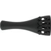 Wittner 918151 Cordiera Violino Ultra 1/8 - plastica high-tech - 4 microafinatori - ultraleggera - con cordino in nylon - nero
