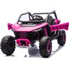 Tecnobike Shop Auto Macchina Elettrica per Bambini UTV 24V 2 Posti Ruote in EVA