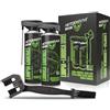 Motorrevive Pack Adventure Line con detergente, lubrificante e Spazzola per Catene di Moto Fuoristrada 380 + 380 ml. Grasso Liquido. Manutenzione Completa per Motocross, Enduro e Fuoristrada
