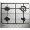 Indesit Piano Cottura 4 Fuochi a Gas Larghezza 58 cm in Acciaio Inox colore Inox - THP 642 W/IX/I 1