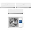 Haier Condizionatore Trial Split Haier Revive 9+9+12 con 3U55MEEFRA R-32 Wi-Fi Integrato