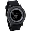 JewelryWe Silicone LED Orologio Sport digitali, orologio rotondo attraente di modo quadrante, orologio Uomo Donna, Buon Natale, Nero