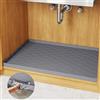 Yuanice Tappetino sotto lavello, 55,9 x 48,3 cm, in silicone impermeabile, per cucina, bagno, organizer e portaoggetti sotto il lavello della cucina, protezione per mensola dell'armadio, vassoio antigoccia